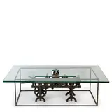Senza titolo by A Table & Tower Clock, Italy 1900 Circa, offered Sep 2022