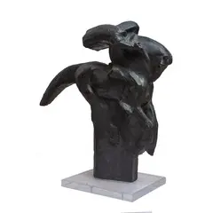 Duilio Cambellotti, Roma 1876 ; 1960 / Magister Equitum, 1924-25, bronze