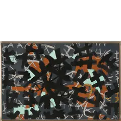 Giuseppe Capogrossi, Roma 1900 ; 1972 / Superficie 718, 1950-51, oil on canvas
