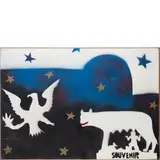 Roma 1935 ; 1988 / Souvenir, 1978 by Franco Angeli, Smalto su tela, offered Jul 2022