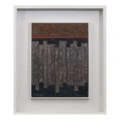 Jean Leppien, Luneburgo 1910 ; Courbevoie 1991 / Senza titolo, 1965, oil on canvas