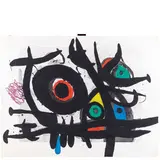 Joan Miró, Barcellona 1893 ; Palma de Mallorca 1983 / L'Oiseau Destructeur, 1969, etching
