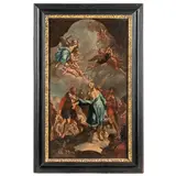 Lorenzo De Caro, Modelletto raffigurante il Martirio Sant'Andrea, oil on canvas
