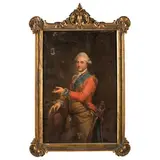 Marcello Bacciarelli, Ritratto del re di Polonia Stanislao Augusto Poniatowski / Ritratto di Elisabeth of Württemberg, oil on canvas