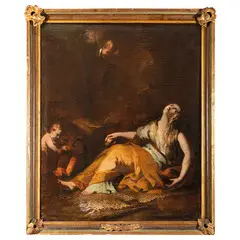 Paul Troger, Maddalena penitente, oil on canvas