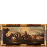 Antonio Maria Marini, Battaglia, oil on canvas