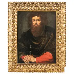 Ritratto di uomo con spada by Orazio de Ferrari, oil on canvas, offered Jun 2022