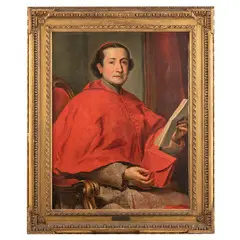 Anton von Maron, Ritratto del Cardinale Carlo Rezzonico, oil on canvas