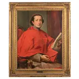 Anton von Maron, Ritratto del Cardinale Carlo Rezzonico, oil on canvas