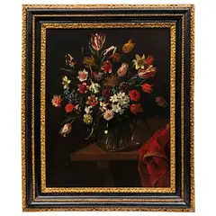 Pier Francesco Cittadini, Vaso di fiori, oil on canvas
