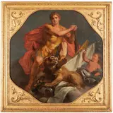 Pietro Bardellino, Allegoria della Fortezza, oil on canvas