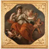 Pietro Bardellino, Allegoria della Prudenza, oil on canvas