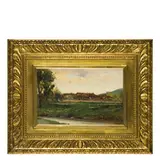 Lorenzo Delleani, Pollone, 1840 - Torino, 1908 / Paesaggio / Datato 19 9 82 in basso a destra