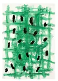 Georg Baselitz, Ohne Titel, 1991, Gouache und Tuschpinsel auf Fabriano-Velin