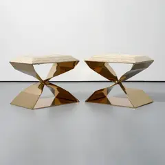 Carol Egan, Ce06 X, Bronze Stools