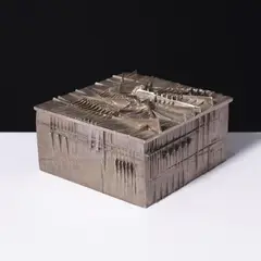 Arnoldo Pomodoro, Untitled, Bronze Box