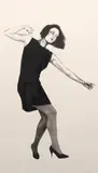 Robert Longo, Tillman, Lithograph