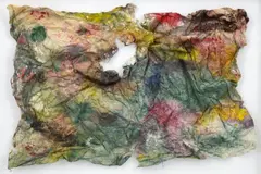 UNTITLED Unique by Sam Gilliam, Mixed Media on Paper, sold Nov 2025