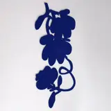 Donald Sultan, Three Blue Lantern Flowers