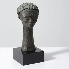 Ángel Botello, Cabeza De Nina, Sculpture
