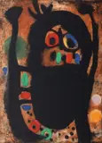 Joan Miró, La Femme Aux Bijoux, Aquatint