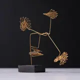 George Rickey, 2 Double Spirals, Sculpture