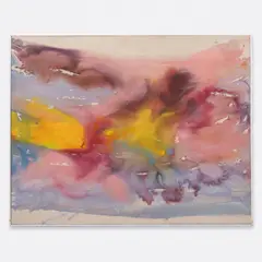 Pat Lipsky, It Rained On Thursday, Painting