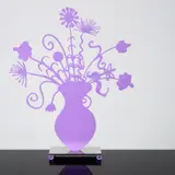 Kenny Scharf, Flores (Purple), Sculpture
