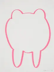 Walrus by Jeff Koons, Drawing, sold Nov 2025