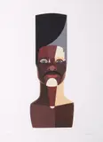 Derrick Adams, STYLE VARIATION 3 (High Top) Pigment