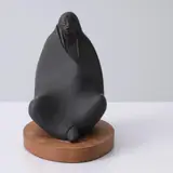 Allan Houser, Seated Plains Man, Sculpture