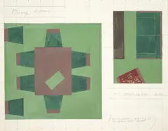 Furniture by Andrea Zittel, Gouache, sold Nov 2025