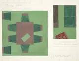 Andrea Zittel, Furniture, Gouache