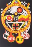 Robert Indiana, Kvf Iii, Screenprint