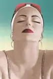 Carole Feuerman, Catalina (Green), Silkscreen