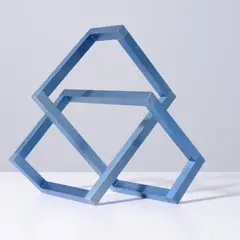 Forrest Myers, Intertwined Squares, Sculpture
