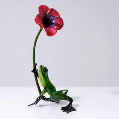 Tim Cotterill, Untitled, Bronze Frog Sculpture