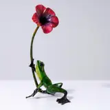 Tim Cotterill, Untitled, Bronze Frog Sculpture