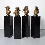 Frederick Hart, Four Muses, Sculptures