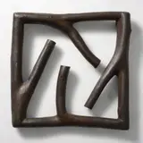 Charles Arnoldi, Juano, Bronze Wall Sculpture