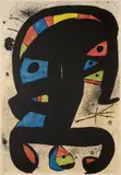 Joan Miró, El Rei Garrell, Lithograph