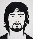 Julian Opie, Gary Popstar, Screenprint