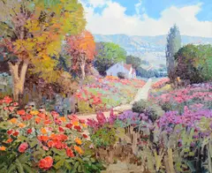 Kent Wallis, Landscape, Painting