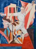 Larry Rivers, Astaire In The Air, Serigraph