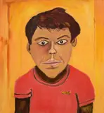 Rafael Ferrer, Portrait, Painting