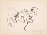 Marc Chagall, Biblical Subjects, Lithograph