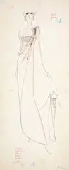 Karl Lagerfeld, Untitled, Drawing