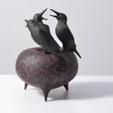 William Morris, Three Ravens, Sculpture