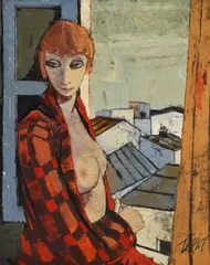 Untitled by Charles Levier, Painting, sold Oct 2024