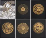 Piero Fornasetti, Celestial, Screenprints